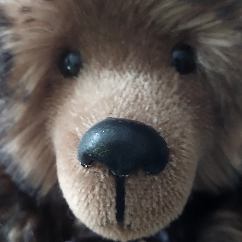 15"  "Backdraft" Brown Collector's Bear - Picture 5 of 16
